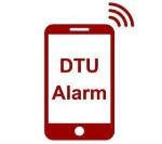 Illustration of mobile phone with DTU Alarm