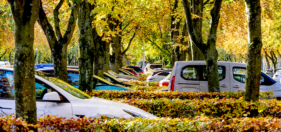 Parkering DTU Lyngby Campus